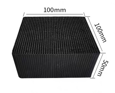 50mm*100mm蜂窩活性炭